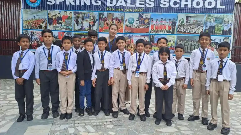 spring dales school children